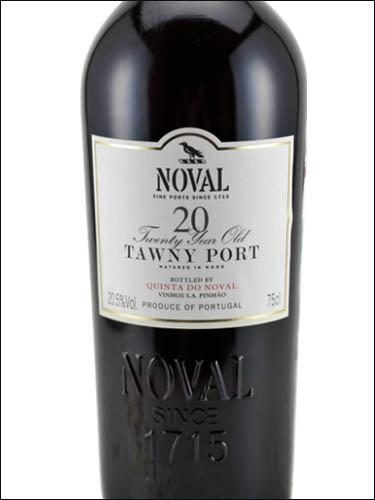 фото Noval 20 Year Old Tawny Port Новал 20-летний Тони Порт Португалия вино красное