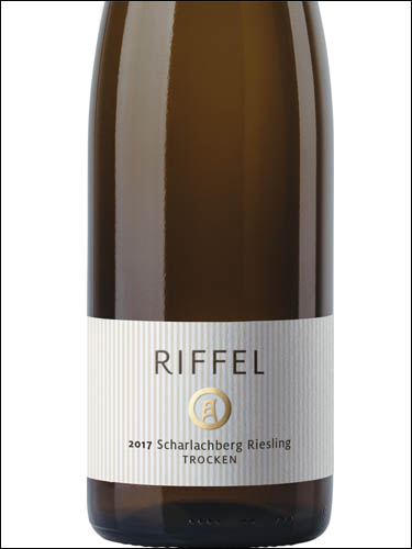 фото Riffel Riesling Scharlachberg trocken Риффель Рислинг Шарлахберг трокен Германия вино белое