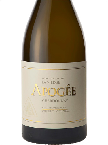 фото La Vierge Apogee Chardonnay Ла Вьерж Апогей Шардоне ЮАР вино белое