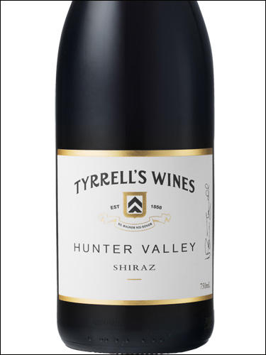 фото Tyrrell's Wines Shiraz Hunter Valley Тиррелз Вайнз Шираз Долина Хантер Австралия вино красное