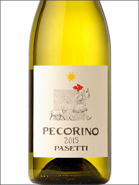 фото Pasetti Pecorino Superiore Abruzzo DOP Пазетти Пекорино Супериоре Абруццо Италия вино белое
