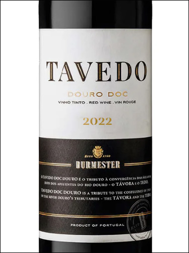 фото Tavedo Tinto Douro DOC Таведу Тинту Дору Португалия вино красное