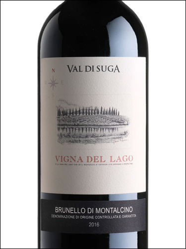 фото Val di Suga Vigna del Lago Brunello di Montalcino DOCG Валь ди Суга Винья дель Лаго Брунелло ди Монтальчино Италия вино красное