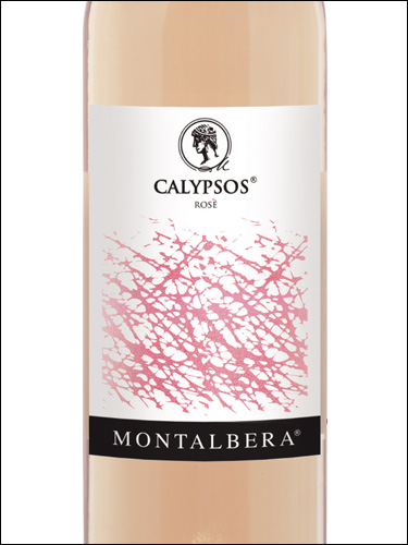 фото Montalbera Calypsos Rose Piemonte DOC Монтальбера Калипсос Розе Пьемонте Италия вино розовое