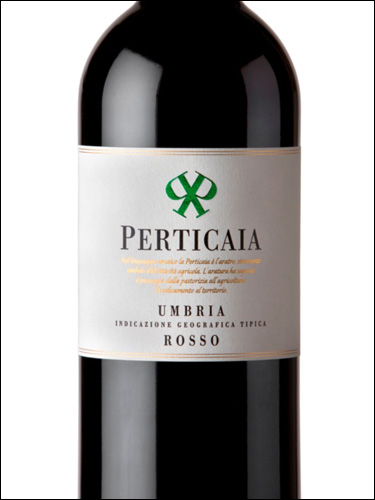 фото Perticaia Umbria Rosso IGT Пертикая Умбрия Россо Италия вино красное