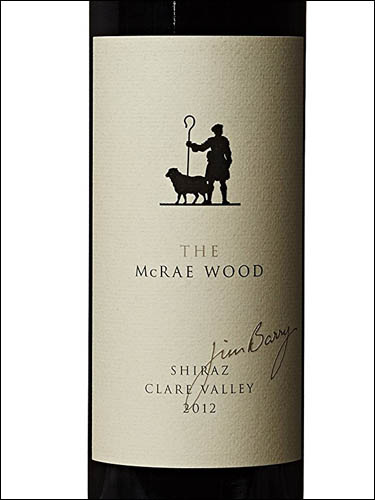 фото Jim Barry The McRae Wood Shiraz Джим Барри МакРэа Вуд Шираз Австралия вино красное