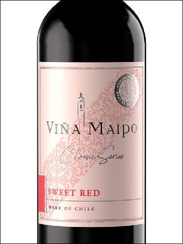 фото Vina Maipo Classic Series Sweet Red Винья Майпо Классик Сериес Свит Ред Чили вино красное