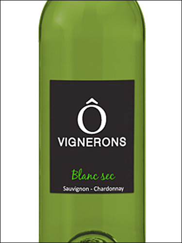 фото O Vignerons Blanc sec Comte Tolosan IGP О Виньерон Блан сек Конте Толозан Франция вино белое