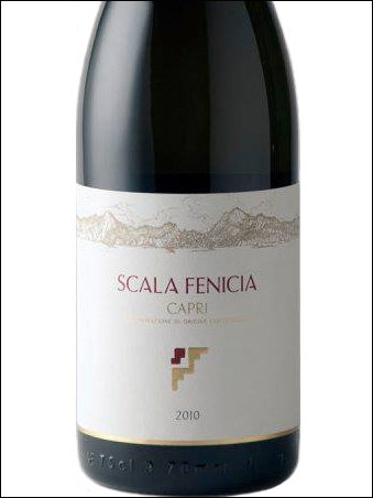 фото Scala Fenicia Capri Bianco DOC Скала Фенича Капри Бьянко Италия вино белое