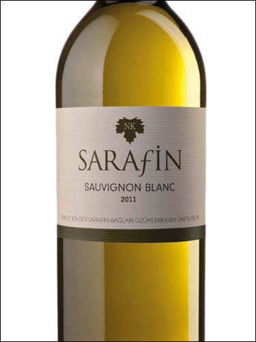 фото Sarafin Sauvignon Blanc Сарафин Совиньон Блан Турция вино белое