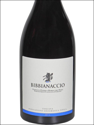 фото Bibbiano Bibbianaccio Toscana Rosso IGT Биббиано Биббьяначчо Тоскана Россо Италия вино красное