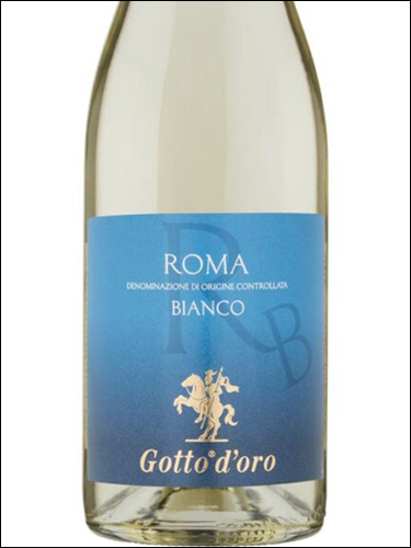 фото Gotto d'Oro Roma Bianco DOC Готто д'Оро Рома Бьянко Италия вино белое