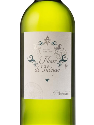 фото Fleur de Thenac Blanc Bergerac AOC Флёр де Тенак Блан Бержерак Франция вино белое