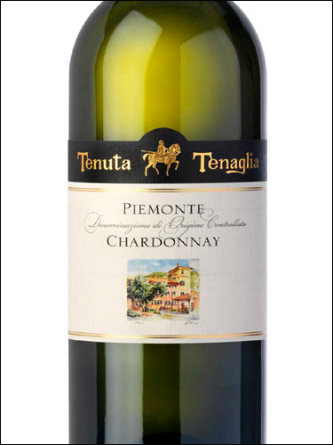 фото Tenuta Tenaglia Piemonte Chardonnay DOC Тенута Теналья Пьемонт Шардоне Италия вино белое