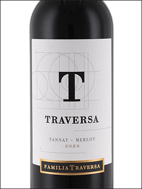 фото Traversa Tannat-Merlot Траверса Таннат-Мерло Уругвай вино красное