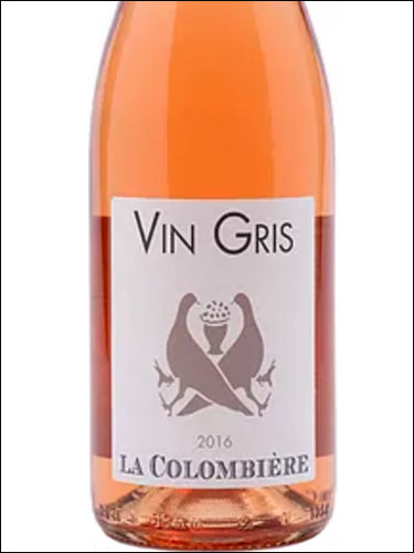 фото La Colombiere Vin Gris Fronton AOC Ла Коломбьер Вэн Гри Фронтон Франция вино розовое