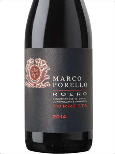 фото Marco Porello Roero Torretta DOCG Марко Порелло Роэро Торретта Италия вино красное