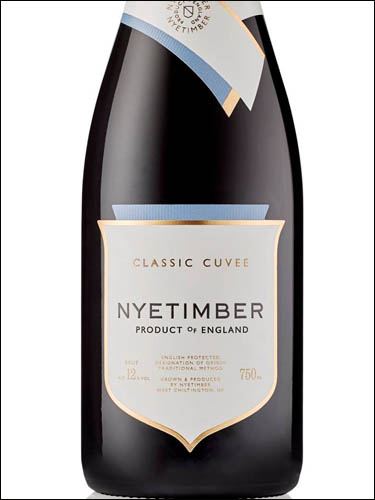фото Nyetimber Classic Cuvee Brut Ньетимбер Классик Кюве Брют Великобритания вино белое