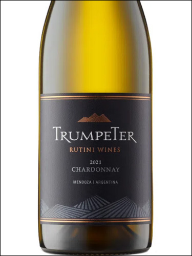 фото Rutini Wines Trumpeter Chardonnay Mendoza Рутини Вайнс Трумпетер Шардоне Мендоса Аргентина вино белое