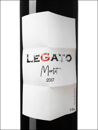 фото LeGato Merlot Легато Мерло Россия вино красное