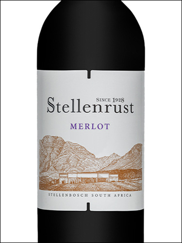 фото Stellenrust Merlot Стелленрюст Мерло ЮАР вино красное