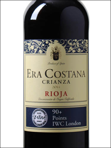 фото вино Era Costana Crianza Rioja DOCa 