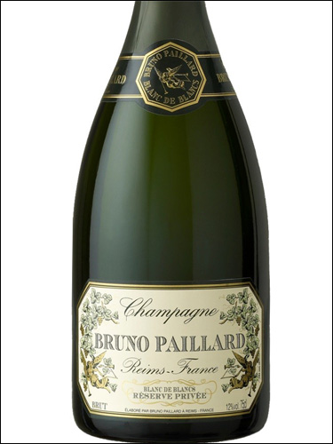 фото Champagne Bruno Paillard Blanc de Blancs Grand Cru Reserve Privee Шампанское Бруно Пайар Блан де Блан Гран Крю Резерв Приве Франция вино белое