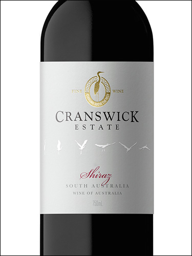 фото Cranswick Estate Shiraz South Australia Крансвик Истейт Шираз Южная Австралия Австралия вино красное