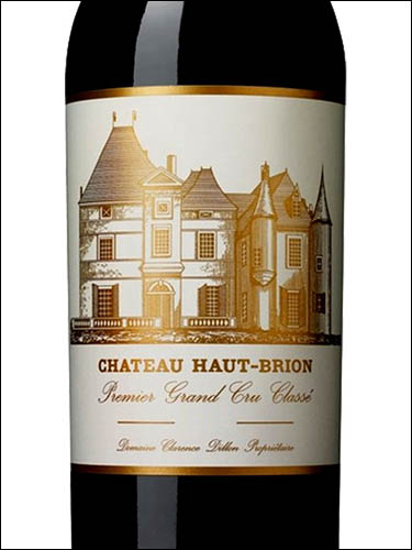 фото Chateau Haut-Brion Rouge Pessac-Leognan AOC 1-er Grand Cru Classe Шато О-Брион Руж Пессак-Леоньян Франция вино красное