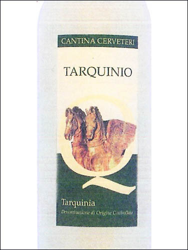 фото Cantina Cerveteri Tarquinio Bianco Tarquinia DOC Кантина Черветери Тарквинио Бьянко Тарквиния ДОК Италия вино белое