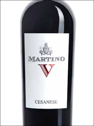 фото Martino V Cesanese Lazio IGP Мартино Квинто Чезанезе Лацио Италия вино красное