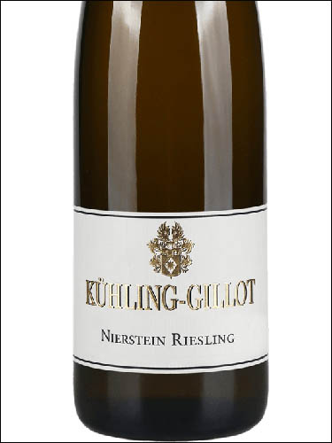 фото Kuhling-Gillot Nierstein Riesling Кюлинг-Гиллот Нирштайн Рислинг Германия вино белое