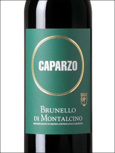 фото Caparzo Brunello di Montalcino DOCG Капарцо Брунелло ди Монтальчино Италия вино красное