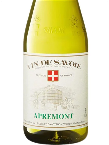 фото Le Cellier Savoyard Apremont Vin de Savoie AOC Ле Селье Савойяр Апремон Вэн де Савуа Франция вино белое