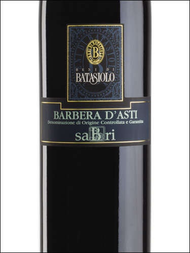 фото Batasiolo Sabri Barbera d'Asti DOCG Батазиоло Сабри Барбера д'Асти Италия вино красное
