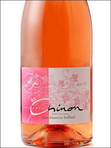 фото Jean-Maurice Raffault Rose Chinon AOC Жан-Морис Раффо Розе Шинон Франция вино розовое