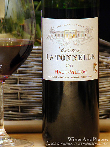 фото Chateau La Tonnelle Haut-Medoc AOC Шато Ля Тоннель О-Медок Франция вино красное