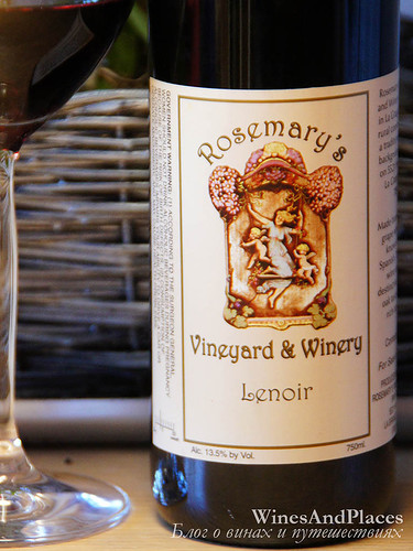 фото Rosemary's Vineyard and Winery Lenoir Розмарис Вайнярд энд Вайнери Ленуар США вино красное