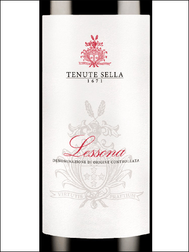 фото Tenute Sella Lessona DOC Тенуте Селла Лессона Италия вино красное