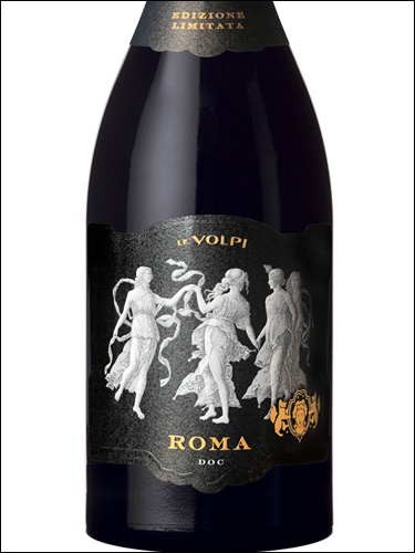 фото le Volpi Edizione Limitata Roma DOC ле Волпи Эдиционе Лимитата Рома Италия вино красное