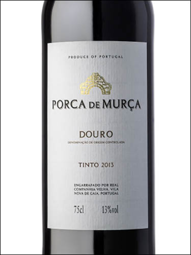 фото Porca de Murca Tinto Douro DOC Порка де Мурса Тинту Дору Португалия вино красное