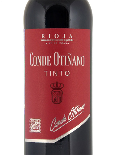 фото вино Conde Otinano Tinto Rioja DOCa 