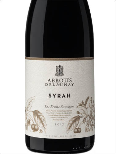 фото Abbotts & Delaunay Syrah Pays d’Oc IGP Абботс & Делоне Сира Пэи д'Ок Франция вино красное