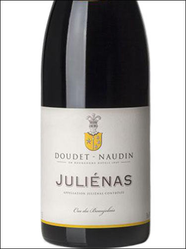 фото Doudet Naudin Julienas AOC Дуде Ноден Жульена Франция вино красное