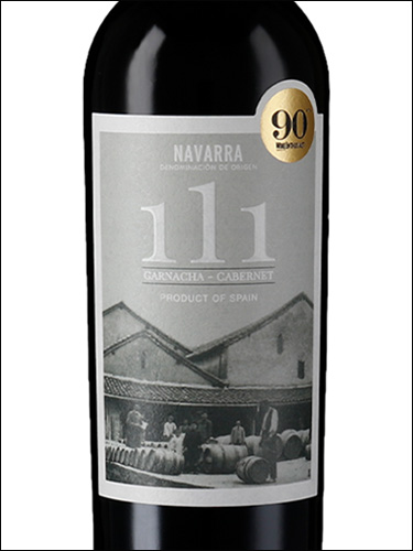 фото вино 111 Garnacha - Cabernet Navarra DO 
