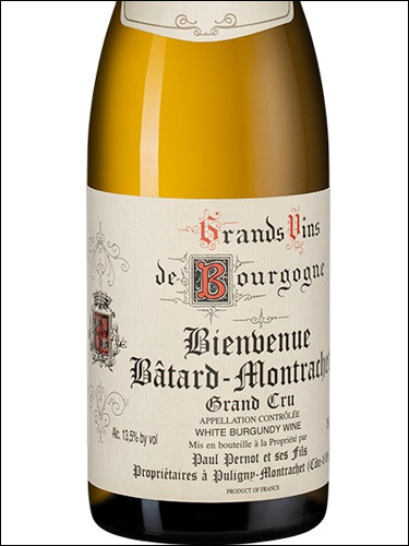фото Domaine Paul Pernot Bienvenue Batard-Montrachet Grand Cru AOC Домен Поль Перно Бьенвеню Батар-Монраше Гран Крю Франция вино белое