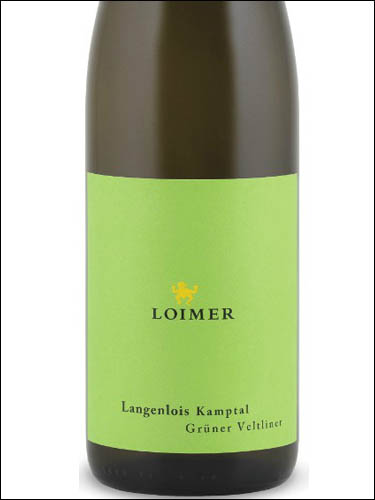 фото Loimer Langenlois Gruner Veltliner Kamptal DAC Лоймер Лангенлойс Грюнер Вельтлинер Кампталь Австрия вино белое