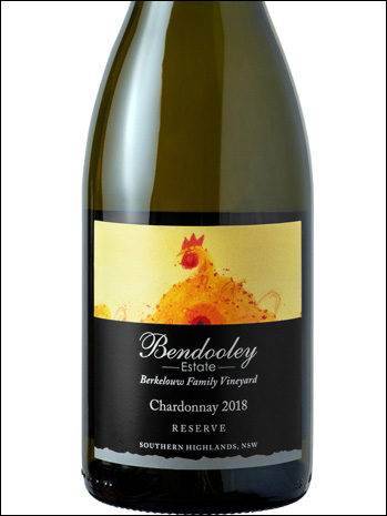 фото Bendooley Estate Chardonnay Reserve Southern Highlands Бендули Истейт Шардоне Резерв Саутерн Хайлендс Австралия вино белое