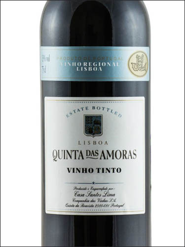 фото Casa Santos Lima Quinta das Amoras Tinto Vinho Regional Lisboa Каза Сантуш Лима Кинта дас Аморас Тинто ВР Лиссабон Португалия вино красное
