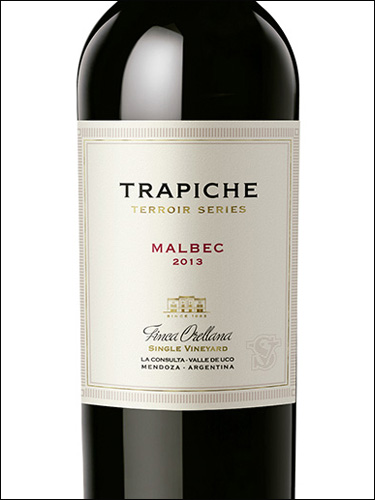 фото Trapiche Terroir Series Malbec Finca Orellana Трапиче Терруар Сериес Мальбек Финка Орельяна Аргентина вино красное